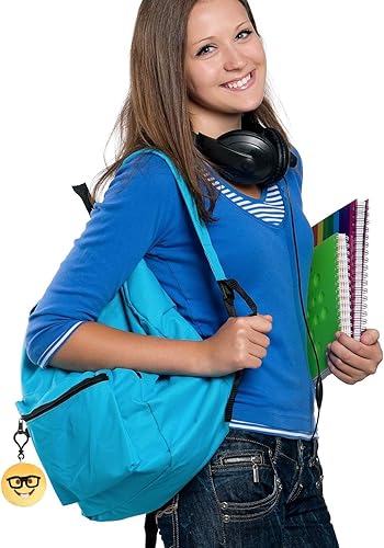 eLander Lot de 12 porte-clés Emoji en peluche - 6 cm - Cadeau d'anniversaire d'enfant - Cadeaux d'invités pour sac à dos - Sac à dos - Pendentif - Nail Gallerys