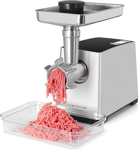 Riviera-et-Bar Robot Hachoir Multifonction, INOX - Nail Gallerys