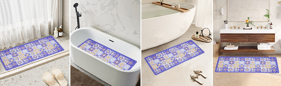 tapis de douche long