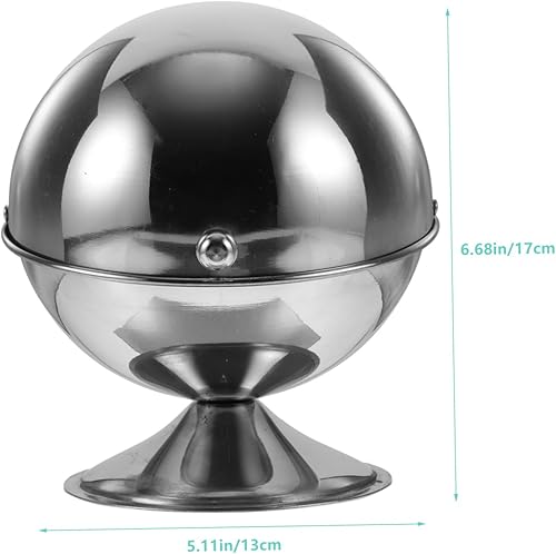 Healifty Bol à Sucre Acier Inoxydable Couvercle Hermétique pour Rangement Optimal des Épices de Cuisine à Humidité et Poussière - Nail Gallerys