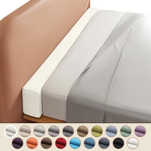 Yekuhe Traversin de Remplissage pour Matelas d'hôtel/invités/Chambre familiale, butoir de tête de lit, rallonge de Chevet, connecteur de lit Double, Protection de lit(Beige,180x15x25cm) - Nail Gallerys
