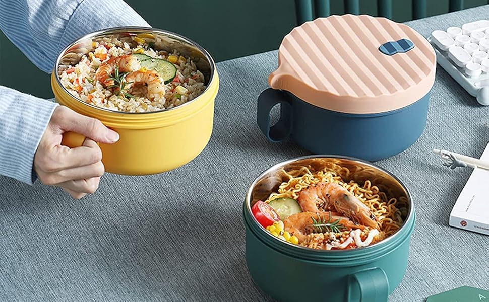 bol Ramen avec couvercle