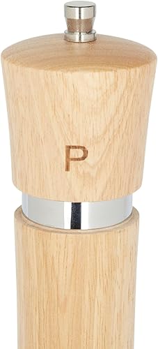 Sitram 715420 Moulin à poivre en bois d'Hévéa certifié FSC - Ø 5.5 cm H 26.5 cm, Beige - Nail Gallerys