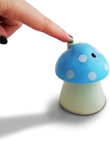 Distributeur de Cure-Dents Automatique en Forme de Champignon Orange - Nail Gallerys