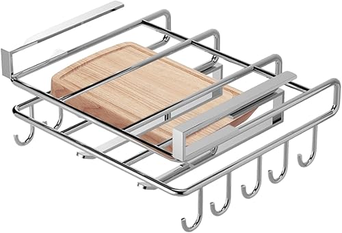 Support de planche à découper de cuisine | Rangement de planche à découper | Organiseur de planche à découper | Support de planche à découper vertical | Organiseur de planche à découper au-dessus de - Nail Gallerys