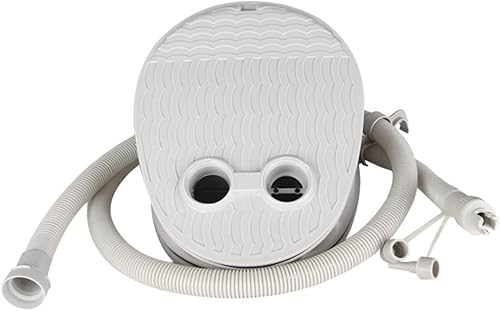 TOPPERFUN Gonfleur air Pompe de dériveur Gonflable Jouets Pompe pour Gonflable Infranteur Pompe à Matelas pneumatique Pompe à Pied pour Les gonflables Pompe à lit Gonflable - Nail Gallerys