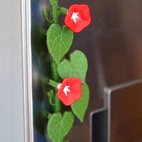 Aimants de réfrigérateur Ipomée, Aimant Ipomée, Aimant de réfrigérateur lierre, Aimants décoratifs 3D for réfrigérateur, Aimants décoratifs mignons for réfrigérateur Plantes et fleurs(Purple) - Nail Gallerys