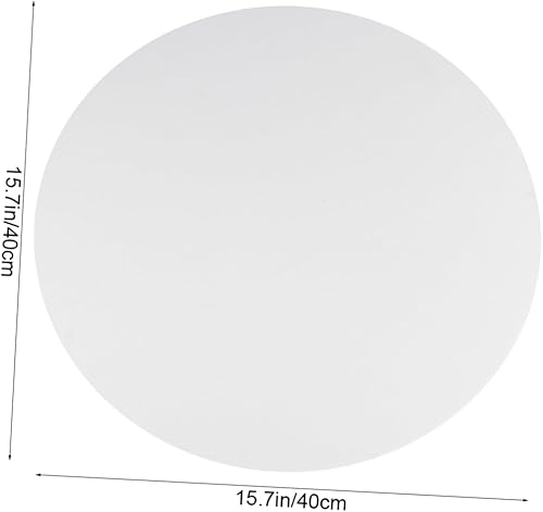 Homoyoyo 1pièce Panneau De Toile Ronde Pour Peinture À Huile Toile Artiste Pour Types De Médias Stable Pour Étudiants Et Amateurs - Nail Gallerys