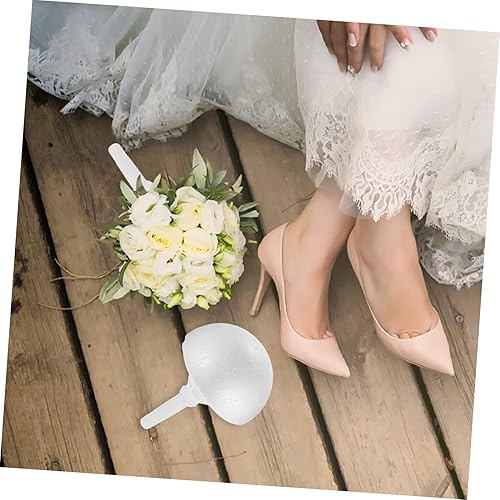 SEWACC Lot De 2 Supports De Bouquet En Mousse Pour Fleurs Artificielles Poignée Pour Bouquet De Mariée Support Floral De Mariage - Nail Gallerys
