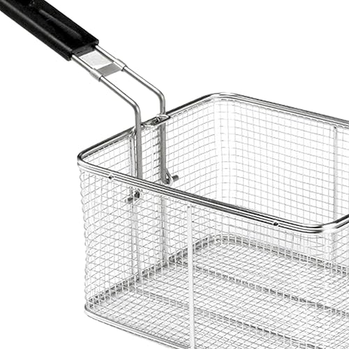 MagiDeal Panier à Frites, Panier à friture, Outil de Cuisine, Panier à friteuse en Acier Inoxydable, Outil de Cuisine pour fête, Cuisine à Domicile, - Nail Gallerys