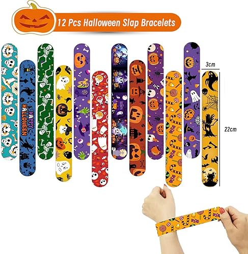 ENIKMOSD Halloween Jouets Cadeaux pour Enfants,134 Pièces jouets de fête d'Halloween, Pinata Halloween Accessoires, Halloween Cadeau Anniversaire Enfants,Party Favors pour Halloween - Nail Gallerys