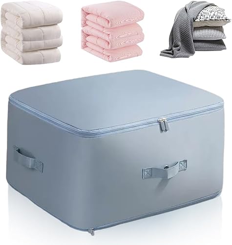 Organisateur À Compression Automatique À Faible Encombremen, 2025 Nouve Housse Rangement Sous Vide, Extra-Larges Housse Vetement Rangement Pour Couettes, Vêtements (Beige, L # 52x42x60cm) - Nail Gallerys