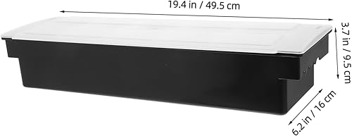 Mikikit Boîte À Condiments Plateaux De Service Réfrigérés Pour Fêtes Plateau À Condiments Avec Couvercle Serveur À Condiments Réfrigéré Fournitures De Restaurant Réutilisable - Nail Gallerys