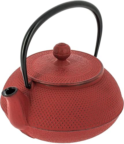 Iwachu TT12002WR Arare Théière Fonte Rouge 600 ml - Nail Gallerys
