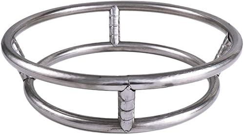 Anneau de support rond en acier inoxydable pour wok de 23/26/29 cm (23 cm) - Nail Gallerys