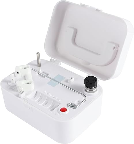 Enrouleur de bobine électrique, enfile-aiguille portable avec verrou et poignée cachée, outil d'assistant de machine à coudre portable, alimentation USB ou batterie, pour machines à coudre domestiques - Nail Gallerys