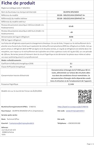 OLIMPIA SPLENDID Climatiseur mobile Climatiseur mobile DOLCECLIMA SILENT 10 WIFI - Nail Gallerys