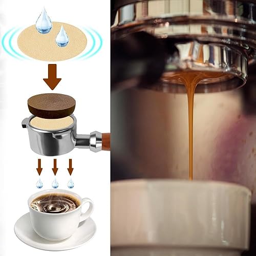 400 Pièces Filtre a Cafe Papier,58mm Ronds Filtres à Café,Non Blanchi Filtres à Café Ronds de Remplacement pour Machines à Café, Cafetières, Maison et Café - Nail Gallerys