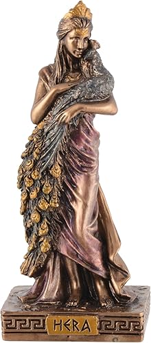 Figurine miniature de la déesse grecque Héra, peinte avec couleur bronze de Veronese - Nail Gallerys