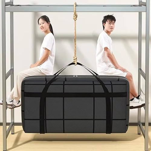 Sxdluzi Sac de rangement résistant à la poussière, 180 L, noir, fermeture éclair, tissu non tissé, pliable, facile à nettoyer, pour vêtements, couettes, déménagement, camping, literie, jouet - Nail Gallerys