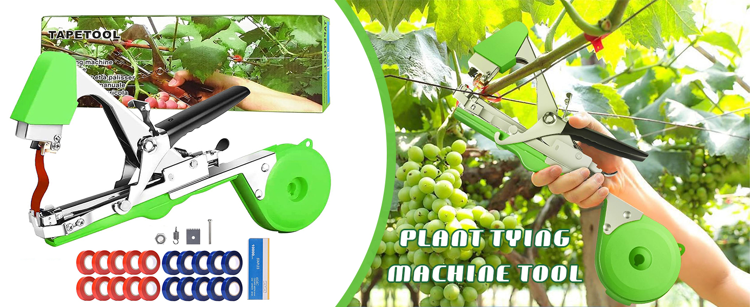machine à attacher les plantes