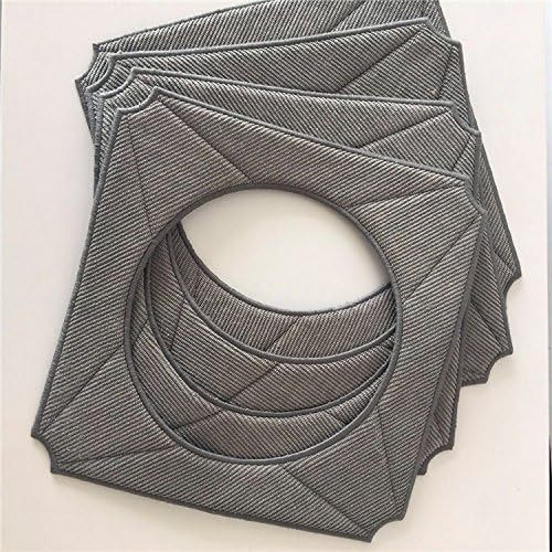 YTT Lot de 5 Coussins Transparents pour Balai Ecovacs Winbot W950 - Nail Gallerys