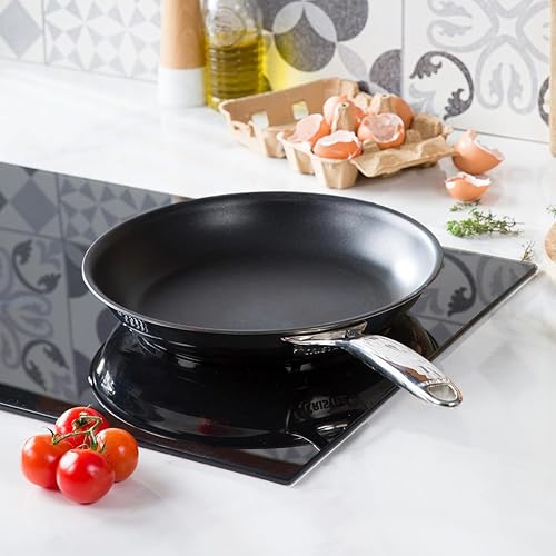 Cristel P24CPFTE Poêle INOX Anti-adhérent Exceliss+ 24 cm-Castel'Pro - Nail Gallerys