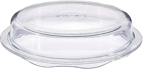 Cuchina Safe Couvercle 2 en 1 en verre ventilé pour micro-ondes et plat de cuisson, facile à prendre en main pour la cuisson et le service - Nail Gallerys