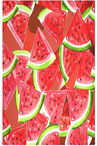 GAIREG Torchons colorés colorés et absorbants Motif tranches de pastèque Rouge 71,1 x 45,7 cm - Nail Gallerys