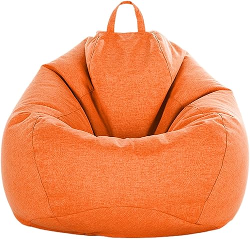 Odot Pouf Poire sans Remplissage, Couleur Unie Doux Pouf, Pouf Salon Chambre pour Adolescente und Adulte, Confortable Fauteuil Pouf, Polyvalent Housse Pouf Poire (L(90x110cm),Beige) - Nail Gallerys