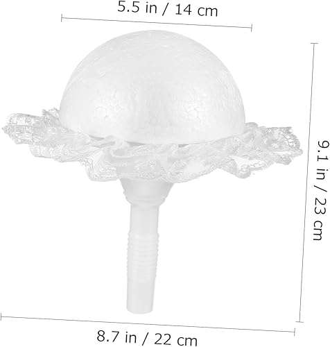 TOYANDONA Support de bouquet de mariée - Support de bouquet de mariage - Support de bouquet de fleurs artificielles en mousse - Grand support de bouquet pour mariage ou fiançailles - Nail Gallerys