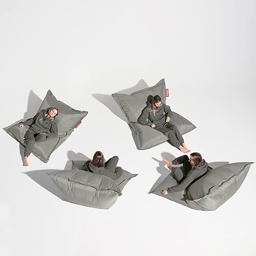 Fatboy Pouf, Nylon, Bleu Glacier, 60 x 60 x 72 cm - Nail Gallerys