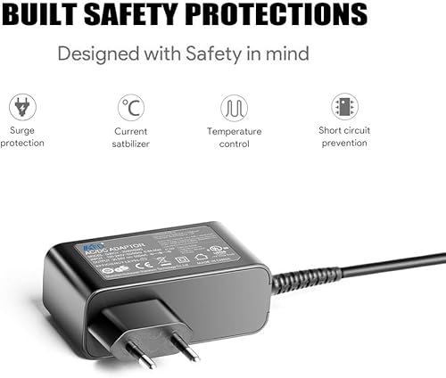 KFD 30V 500ma Alimentation Chargeur pour Honiture S12 S12US S13 S13EU 25,2V Eufy HomeVac S11 Go Infinity Reach T2501 T2501Z13 T2501Z23 AK-T2501111 BuTure JR400 VC40 VC50 Aspirateur AC DC Adaptateur - Nail Gallerys