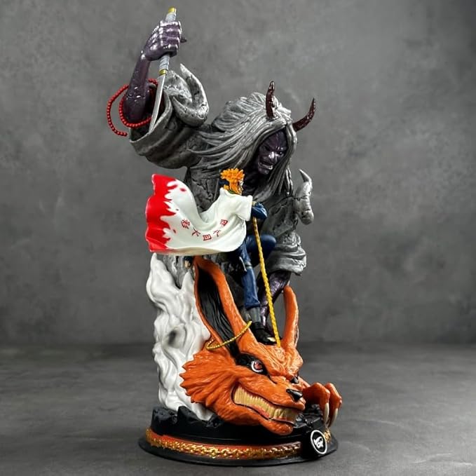 REOZIGN Figurine Namikaze Minato, Figurine d'action Shikigami Sealing Technique 26 Cm/10,2 Pouces PVC Game Character Statue Décoration Cadeau - Nail Gallerys