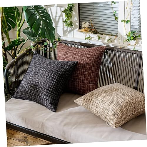 Alipis Lot De 2 Taies Doreiller Décoratives À Rayures pour La Décoration Intérieure - Nail Gallerys