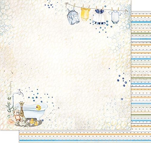 Sweetie Baby Lot de 12 papiers de scrapbooking 30,5 x 30,5 cm - Nail Gallerys