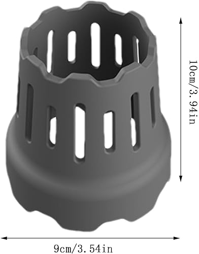 Égouttoir à bouteilles d'eau en silicone, support à séchage rapide pour bouteilles, base de rangement peu encombrante, compatible avec ouverture large et étroite, matériau en silicone, 10 x 10 x 9 cm - Nail Gallerys