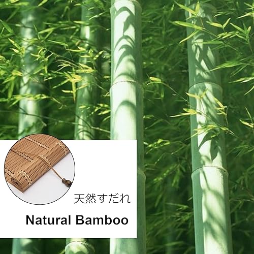 Duchunsheng Store Enrouleur Bambou Naturel, Store Bambou Exterieur, Rideau Cuisine, Personnalisable, Filtre La Lumière, Auvents Extérieurs, Écrans D'intimité, Séparateurs De Pièce, Store Enrouleur - Nail Gallerys