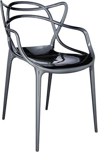 Kartell Masters, Chaise, Noir, Lot de 4 - Nail Gallerys