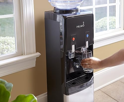 Fontaine à Eau bonbonne Deluxe Version Eau fraîche et Chaud. Son Design Simple et Compact en Fait Un modèle idéal pour Les Petits espaces - Nail Gallerys