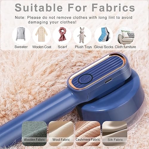 Rasoir électrique Anti-Peluches pour vêtements, Chargeur USB, avec 2 têtes de Rechange pour vêtements et Tissus - Nail Gallerys