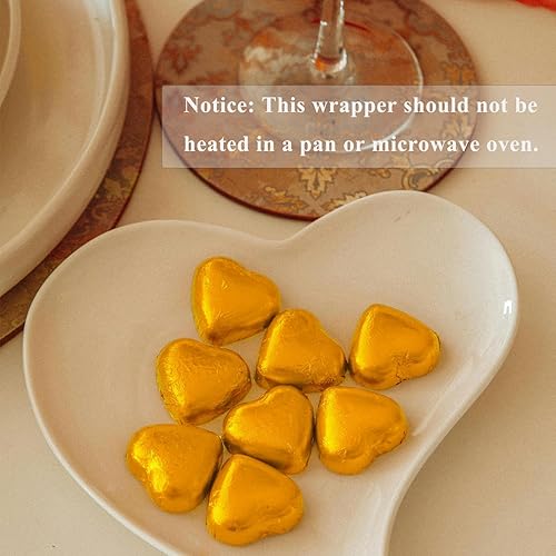 Weenwill Feuilles de Papier Doré Chocolats,100 PCS Feuilles Carrées en Aluminium Doré Brillant pour Bonbons 19 × 16 cm,Emballage en Aluminium Chocolat pour Chocolats,Bonbons,Brownies et Caramels - Nail Gallerys