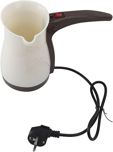 WOHPNLE Cafetière Turque, Machine à Café Turque 500 Ml Avec Poignée, Cafetière électrique Turque En Acier Inoxydable, Bouilloire électrique Pour Thé Chaud - Nail Gallerys