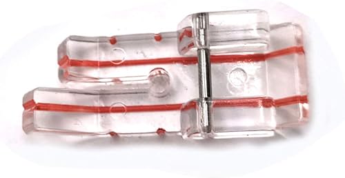 XFUYI Pied-de-biche Transparent 1/4' Patchwork Machine à Coudre Pied-de-biche Quilting - Nail Gallerys