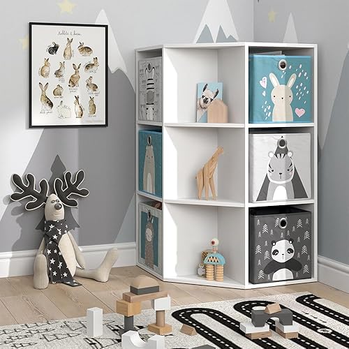 Vicco bibliothèque Enfant Luigi, Blanc, 64 x 107.8 cm - Nail Gallerys