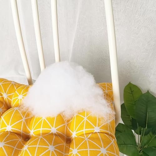 Hixingo Lot de 2 Galette de Chaise, Lin Galette de Chaise, Coussins de Chaise D'intérieur, Lavable de Coussin Chaise, Extérieur Housses de Chaise Coussins de Chaises (40cm,Feuille de bananier) - Nail Gallerys