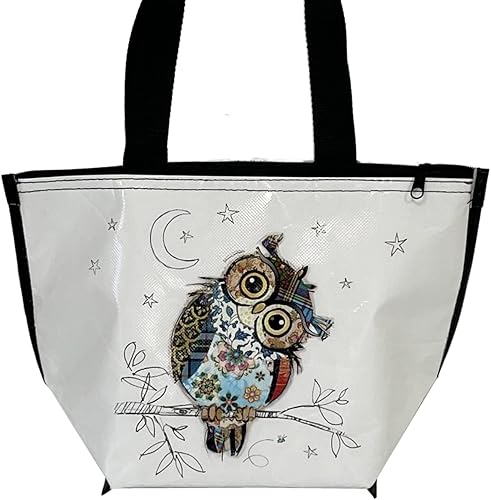 KIUB - Lunch Bag Isotherme Recycle 35CM Kook Chouette - Nail Gallerys