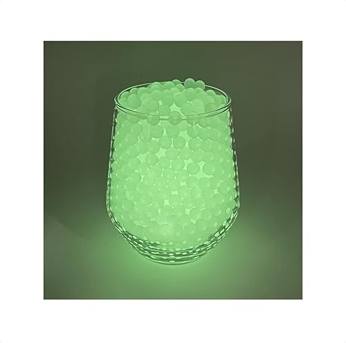 KONFEN Perles d'eau, env. 5000 Perle d'eau Bille d'eau, 7-8mm Perle Eau Water Beads Décoration 60g pour Vase Decoratif, Billes Hydrogel - Nail Gallerys