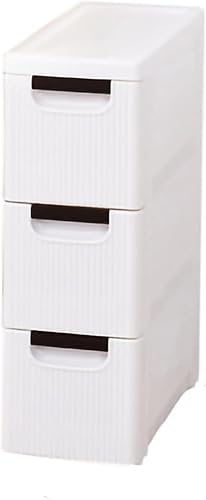 Meuble de salle de bain mince avec tiroir coulissant, tour de rangement sur roulettes, organisateur de tour de rangement (6 tiroirs) - Nail Gallerys