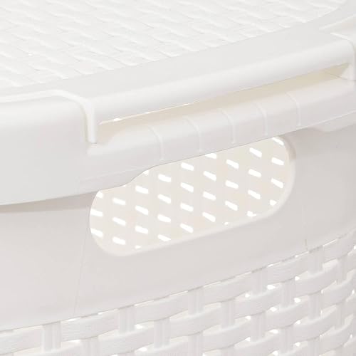 5 five simply smart Corb 60 l rotin blanc - Nail Gallerys